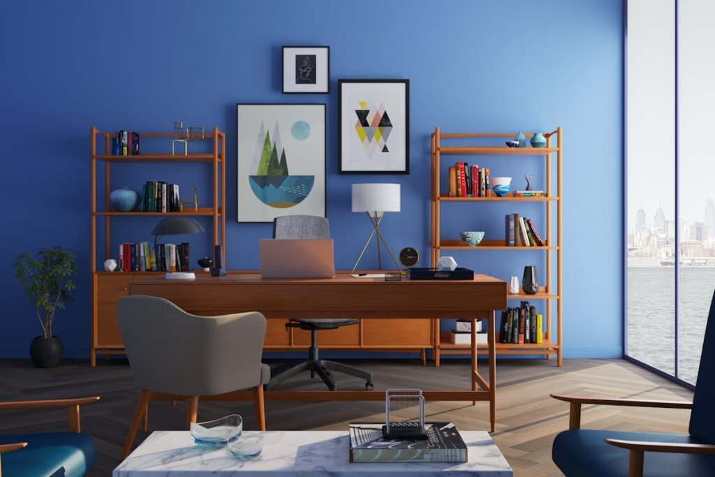 Como montar um escritório produtivo e confortável em casa