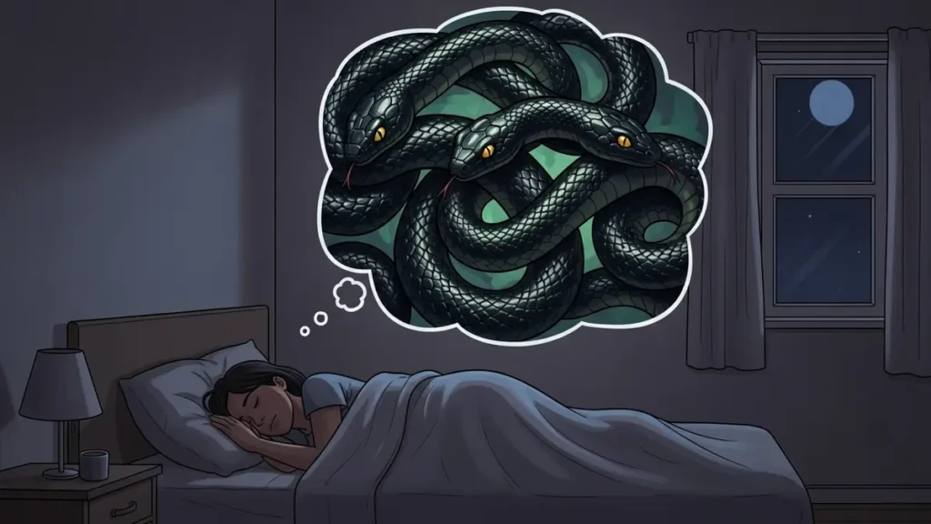 Sonho com Cobras Pretas