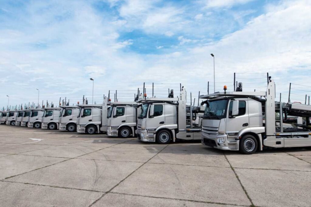 Impacto tecnológico no transporte de caminhões novos
